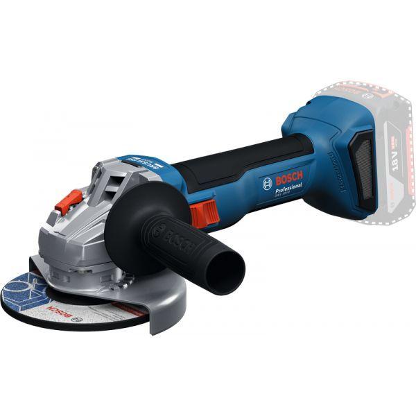 Rebarbadora Angular BOSCH GWS 18V-8 (800 W - 18 V - Bateria - Azul e Preto), miniatura 3