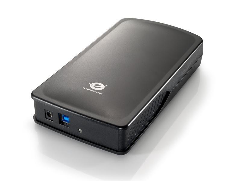 Caixa Externa para Disco Rígido CONCEPTRONIC CHD3DUSB3 (3.5" - SATA, Serial ATA II - Preto) — miniatura 4