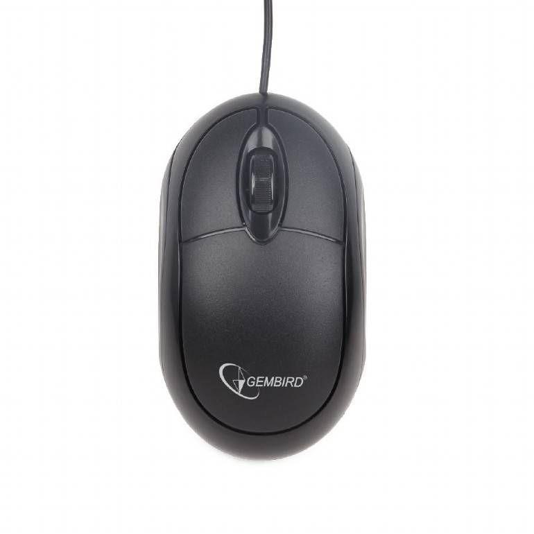 Rato GEMBIRD MUS-U-01 (Ambidestro - 1000 DPI - Ótico - Preto), miniatura 2
