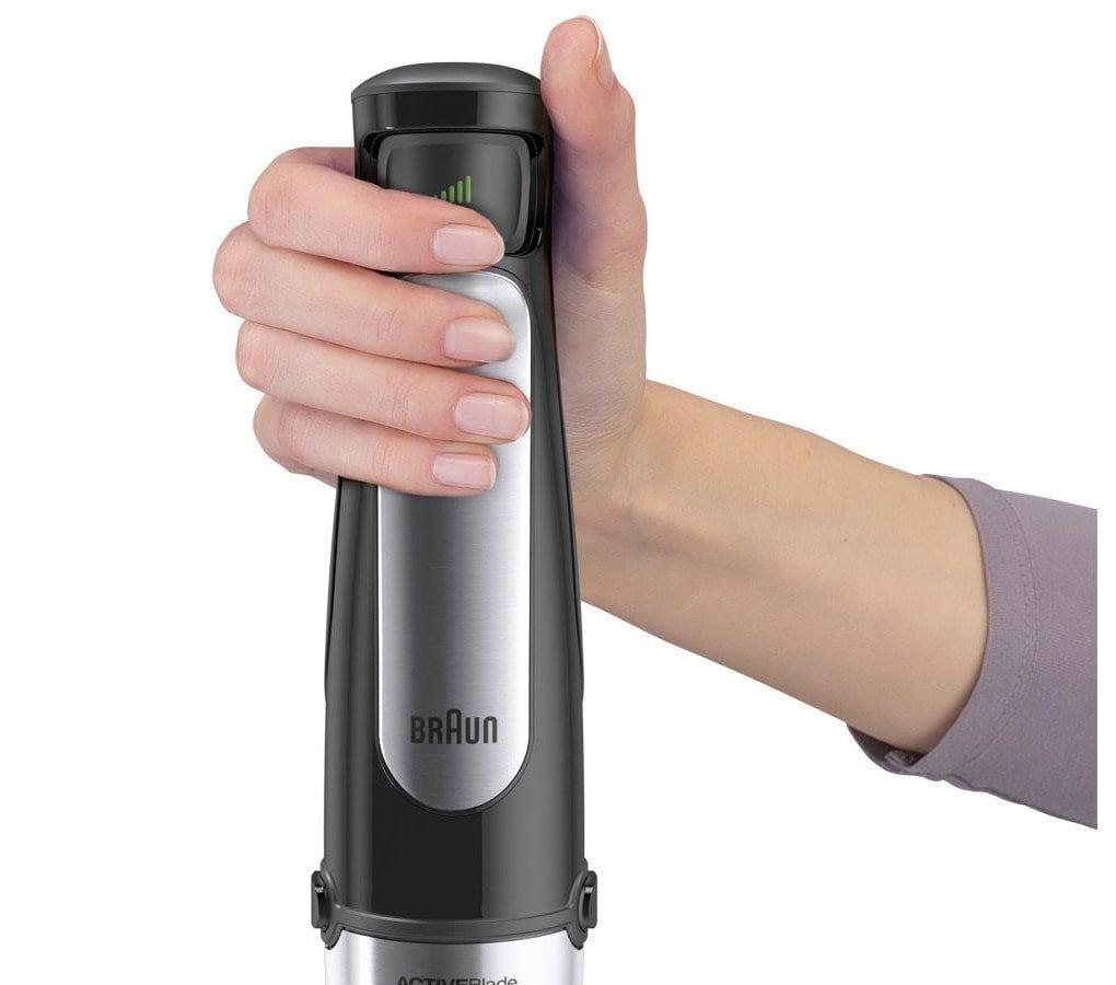 Varinha Mágica BRAUN MultiQuick 7 MQ7000X (1000 W - Preto e Aço Acetinado), miniatura 3
