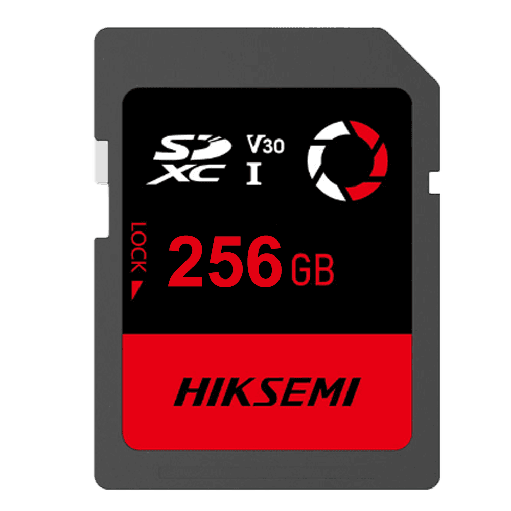 Cartão de Memória HIKVISION HS-SD-E30STD/256G/CAPTURE/W (256GB - 180 MB/s)