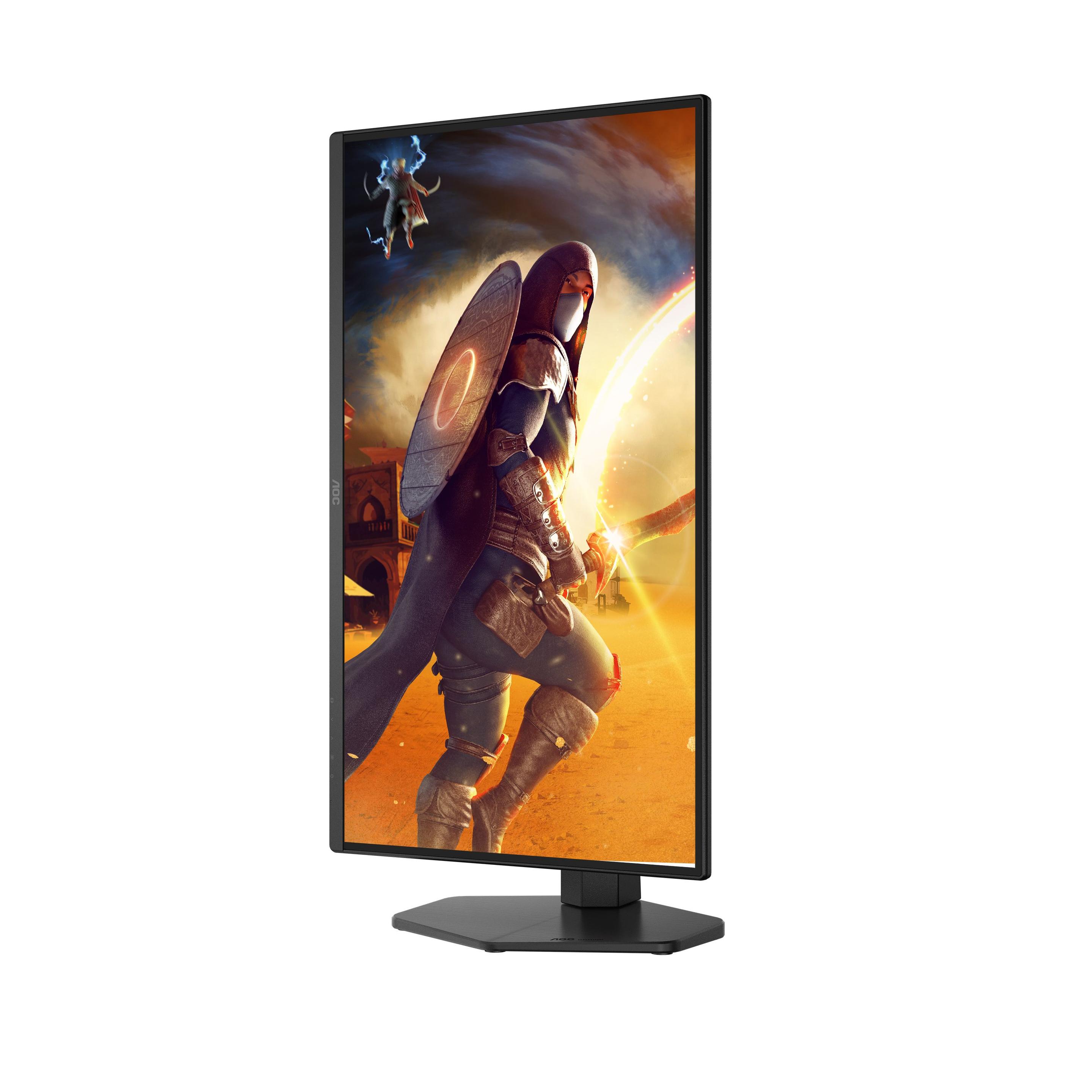 Monitor AOC Q25G4SR (24,5" - Fast IPS - 300 Hz - Preto e Vermelho) — miniatura 12