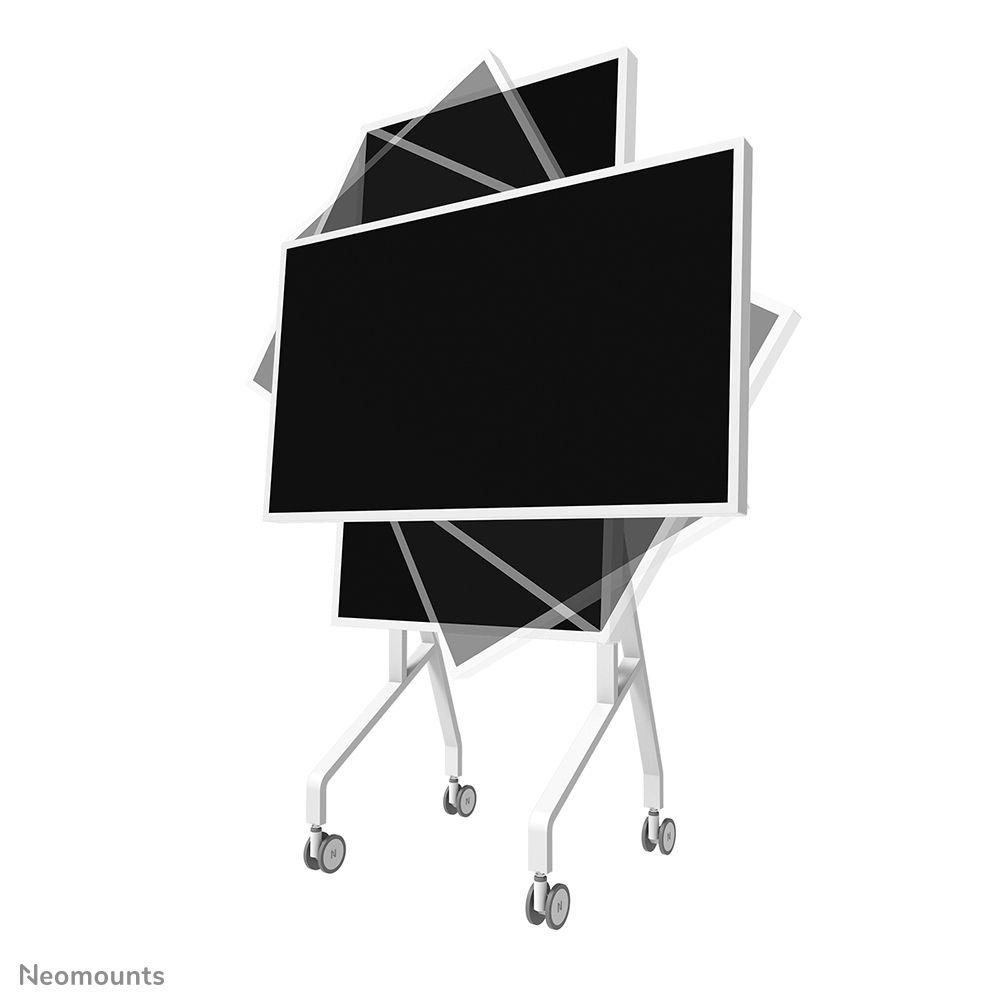 Suporte de TV com Rodas NEOMOUNTS MOVE Go Flip FL50-515WH1 (55-65" - Branco), miniatura 8