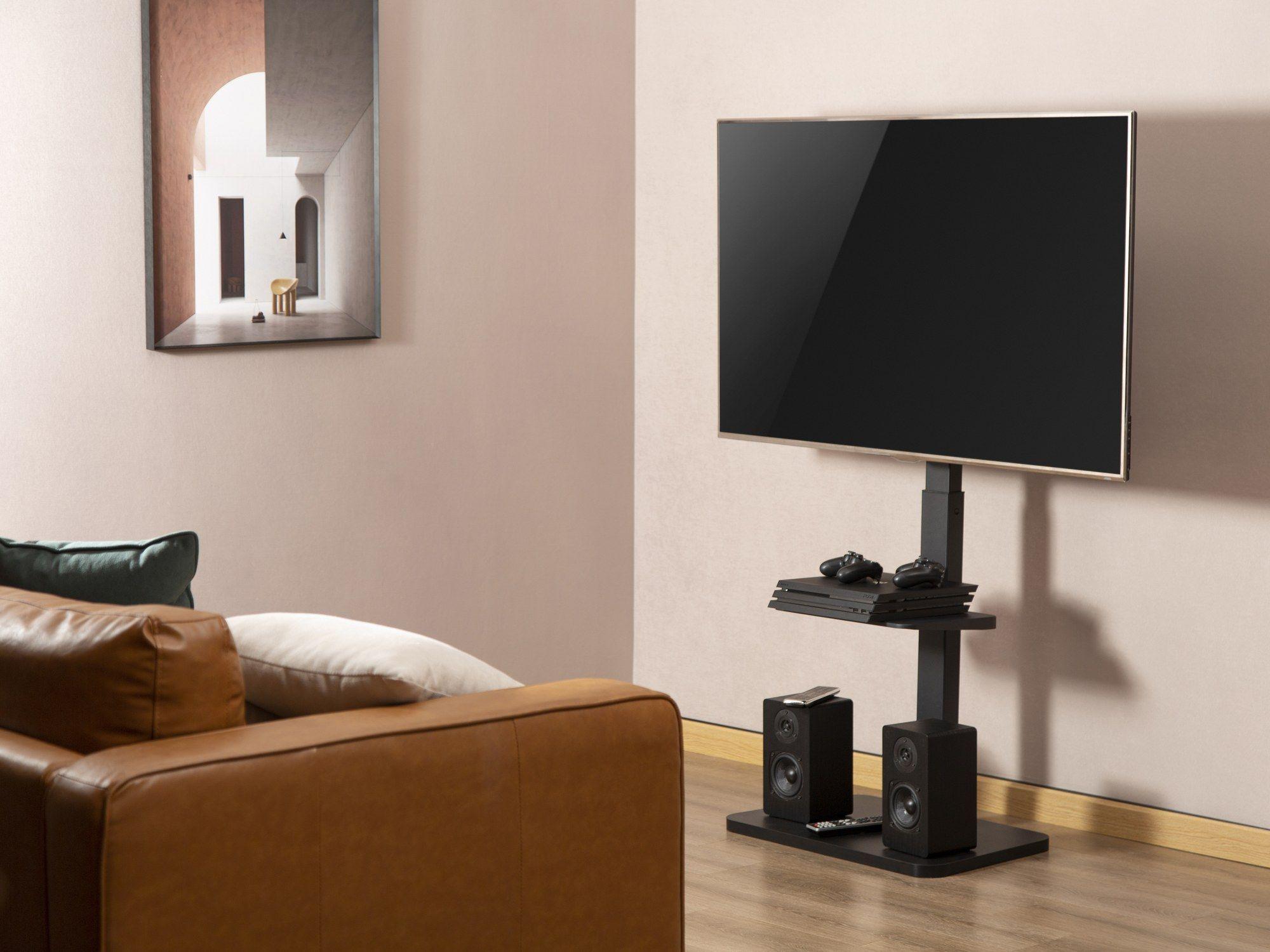 Suporte de Chão para TV EQUIP 650613 (37"-75" - VESA até 600 x 400 mm - 40 kg - Preto), miniatura 12