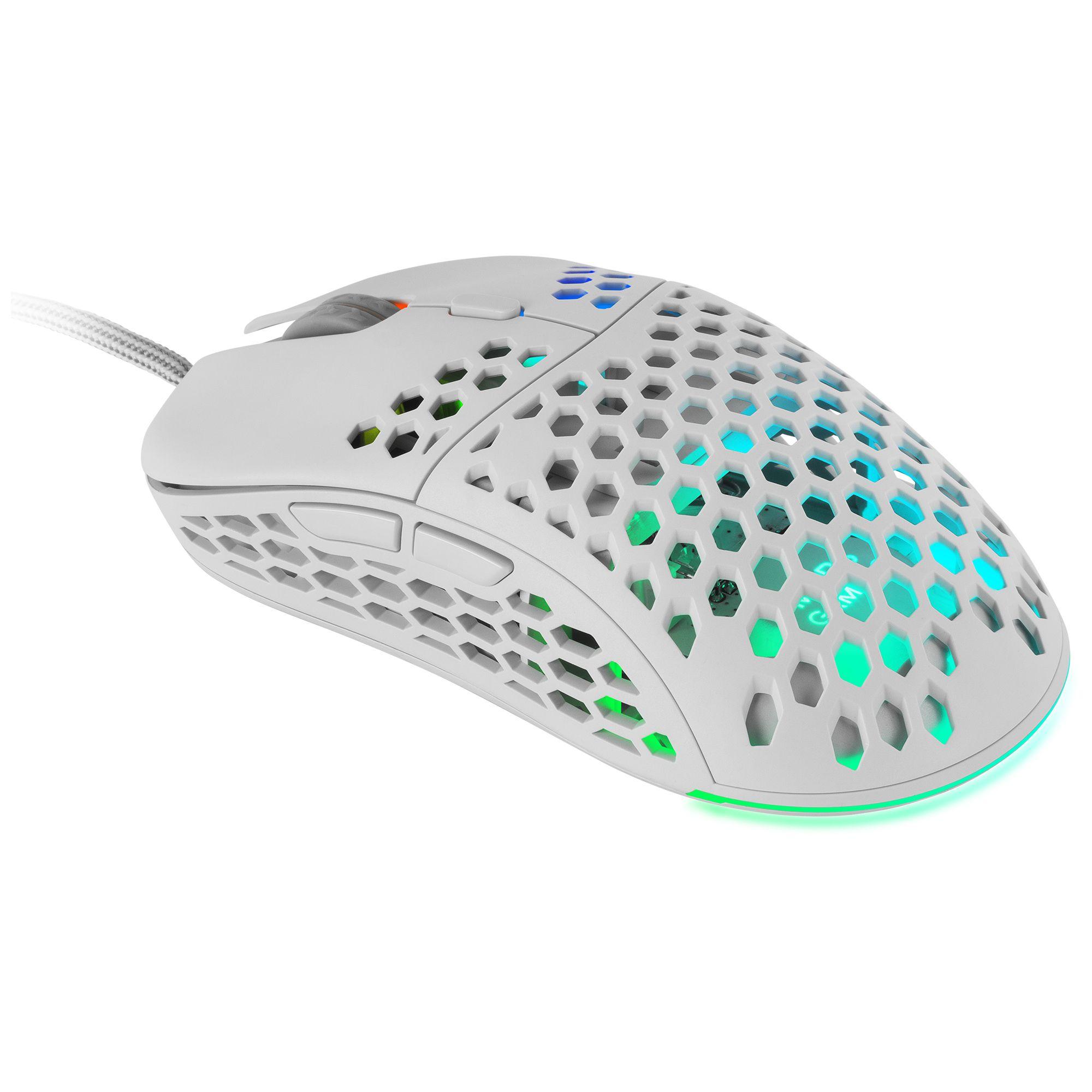 Rato Gaming MARS GAMING MM55 (Mão direita - 12800 DPI - Ótico - Branco) — miniatura 2