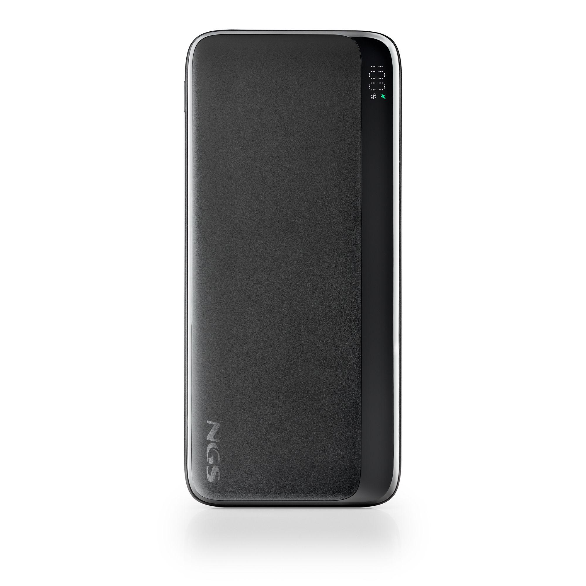 Bateria Externa NGS QUIZ 20 (20000 mAh - 74 Wh - USB Type-C - Preto), miniatura 2