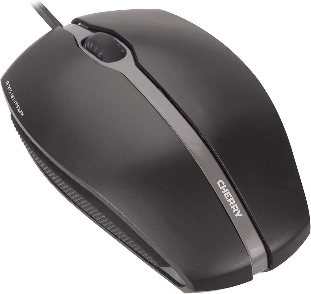 Rato CHERRY Gentix Silent JM-0310-2 / JM3102B (Ambidestro - 1000 DPI - Ótico - Preto) — miniatura 2