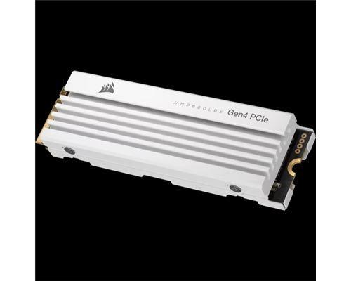 SSD CORSAIR MP600 PRO LPX (2 TB - M.2 - PCIe 4.0 NVMe - Branco) — miniatura 3