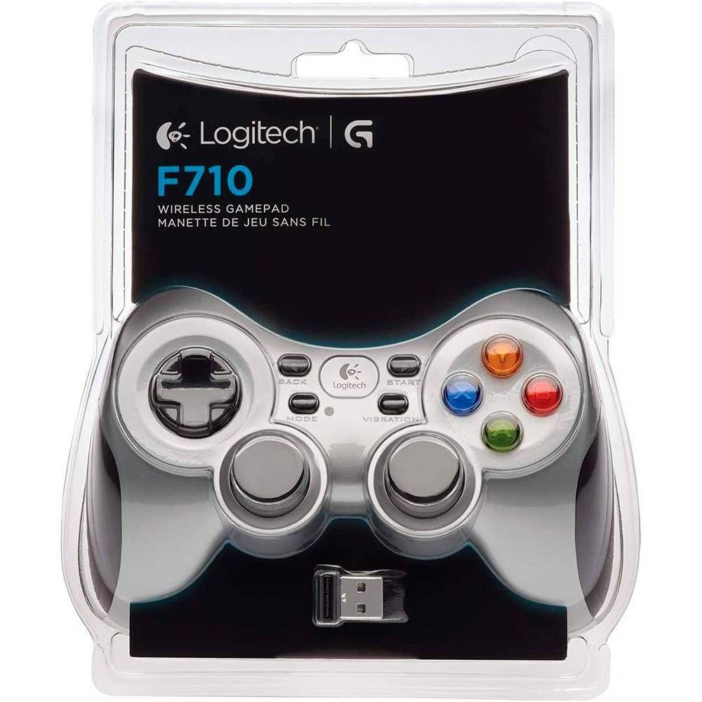 Comando LOGITECH F710 (Sem fios - PC - Preto e Prateado) — miniatura 5