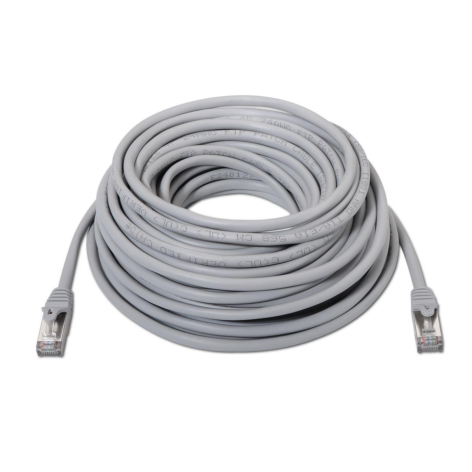 Cabo de Rede AISENS A136-0279 (15 m - Cat6 - RJ-45 - Cinzento), miniatura 2