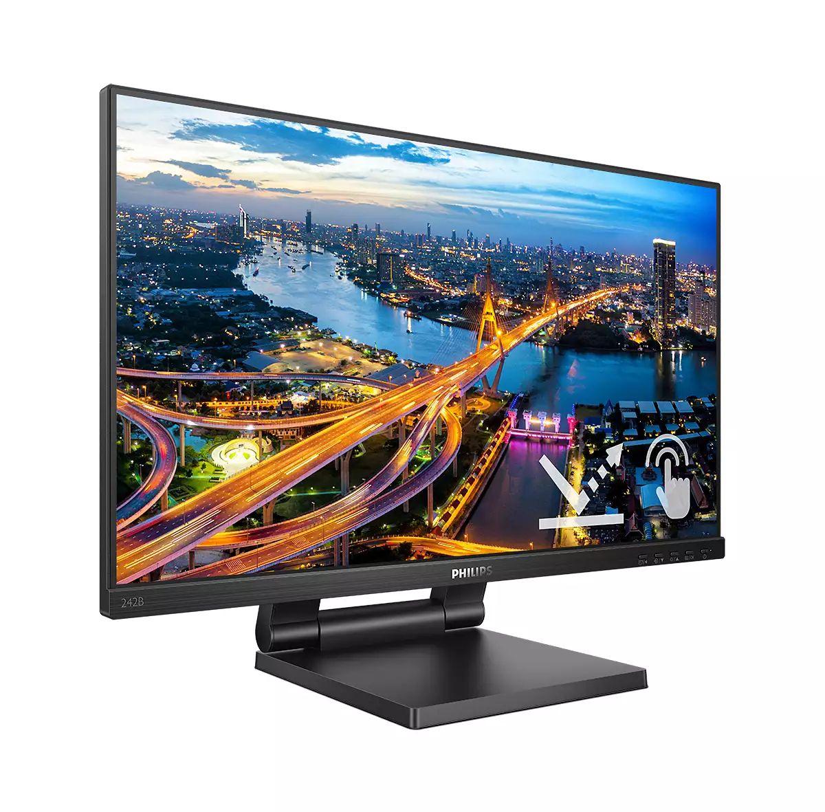 Monitor PHILIPS 242B1TC/00 (23,8" - IPS - 75 Hz - Preto) — miniatura 5