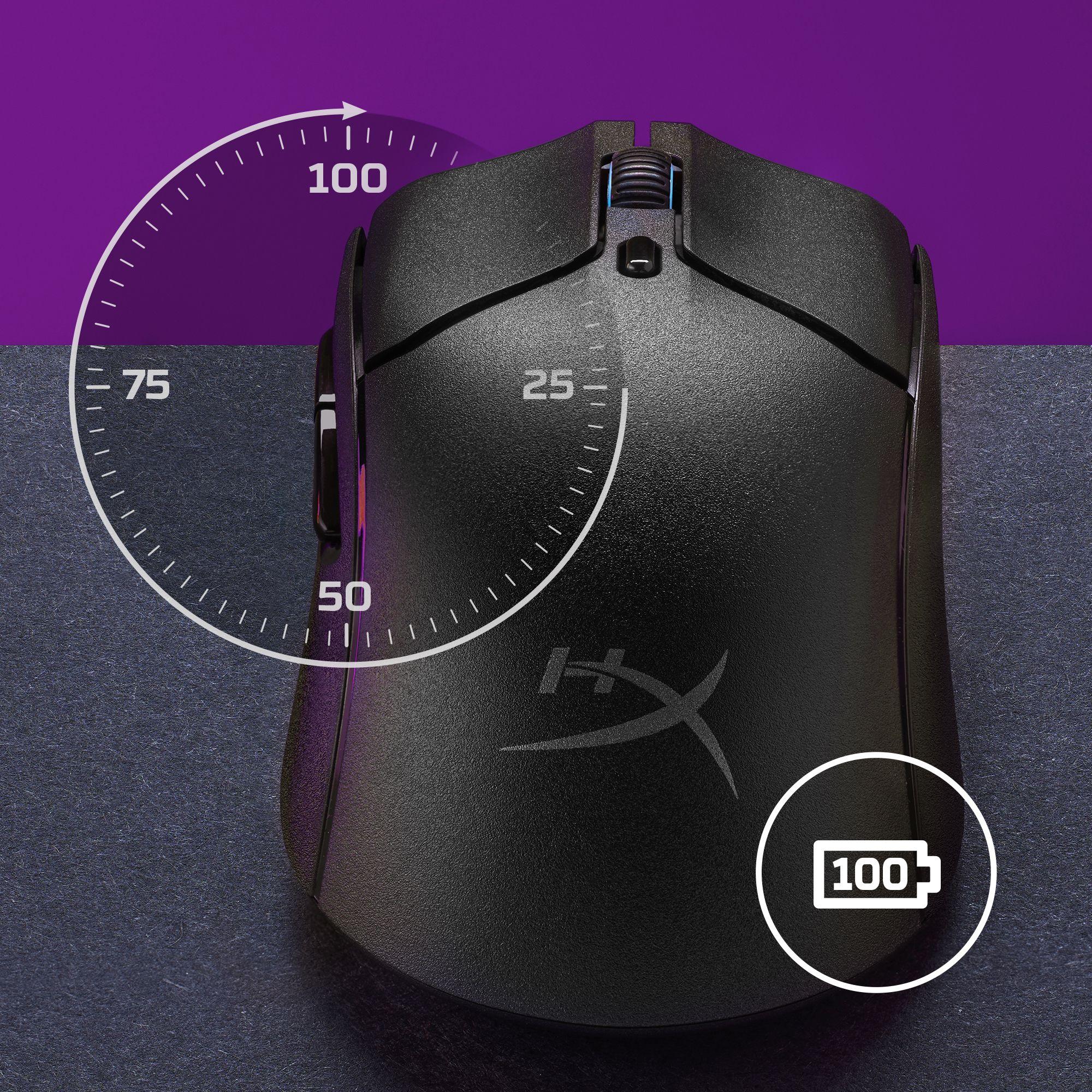 Rato HYPERX Pulsefire Haste 2 Wireless (Ambidestro - 26000 DPI - Óptico - Branco) — miniatura 4