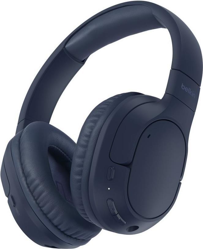 Auscultadores sem fios BELKIN SoundForm Surround AUD009HQBL (Binaural - USB-C - Sem fios - Azul)
