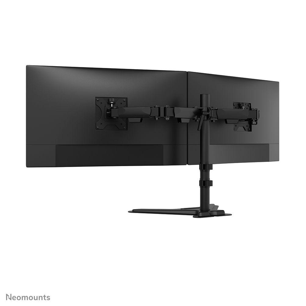 Suporte de Secretária para Dois Monitores NEOMOUNTS DS45-600BL2 (10"-32" - Preto) — miniatura 4