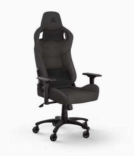 Cadeira Gaming CORSAIR T3 RUSH Fabric (2023) (120 kg - 10 cm - 60-160 ° - Preto)