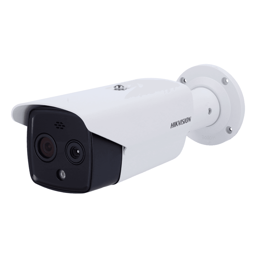 Câmara Térmica IP Dupla HIKVISION DS-2TD2617-6/QA (2688 x 1520 pixels - Exterior, montagem na parede - DC, PoE)