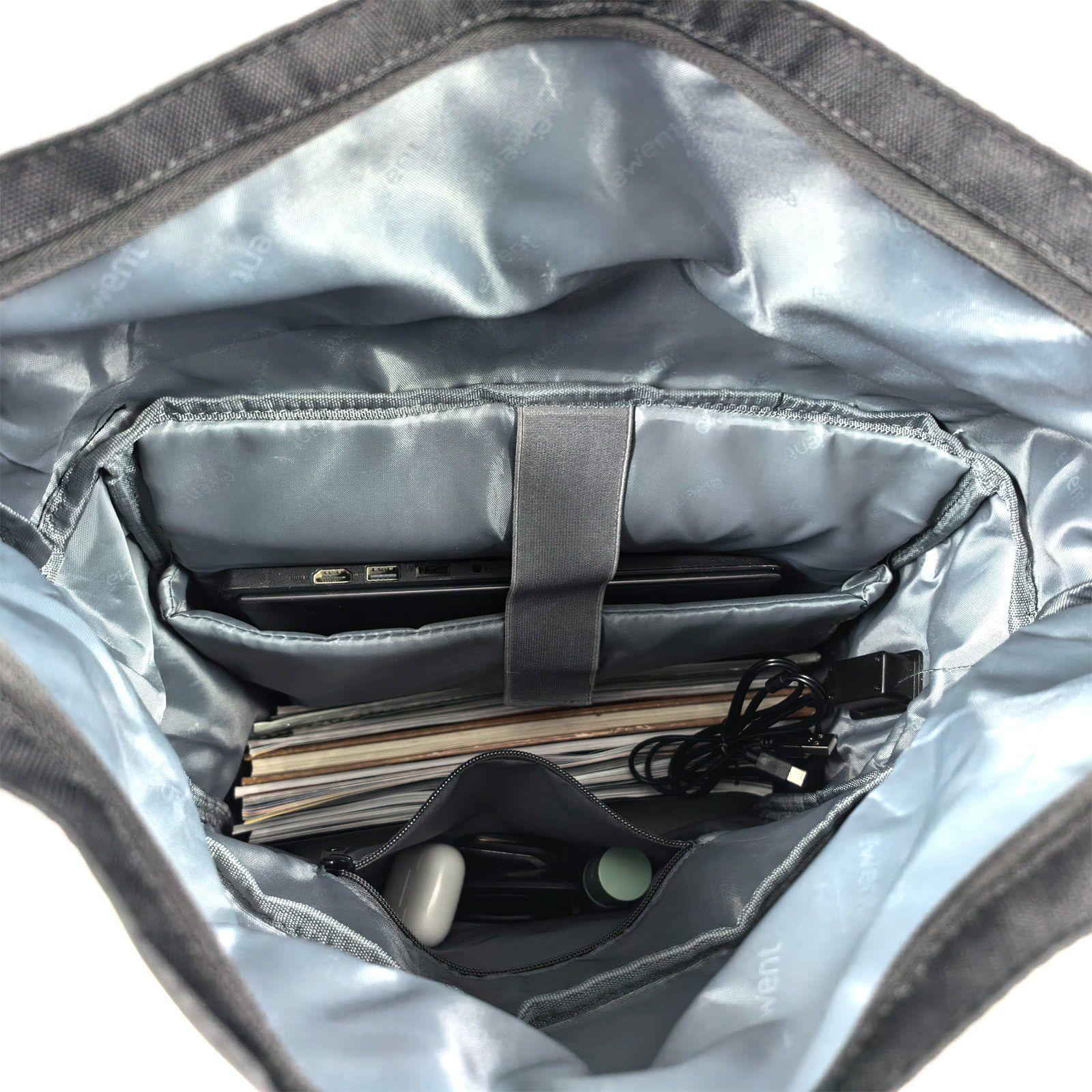 Mochila para Portátil EWENT EW2536 Trendy Roll (17,3" - 34 l - 43,9 cm - Preto), miniatura 5