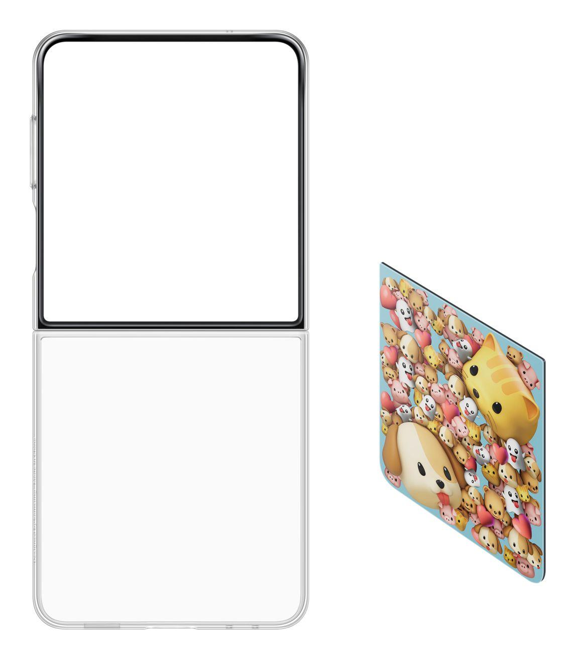Capa Flipsuit SAMSUNG EF-ZF766CTEGWW (Silicone - Transparente), miniatura 5