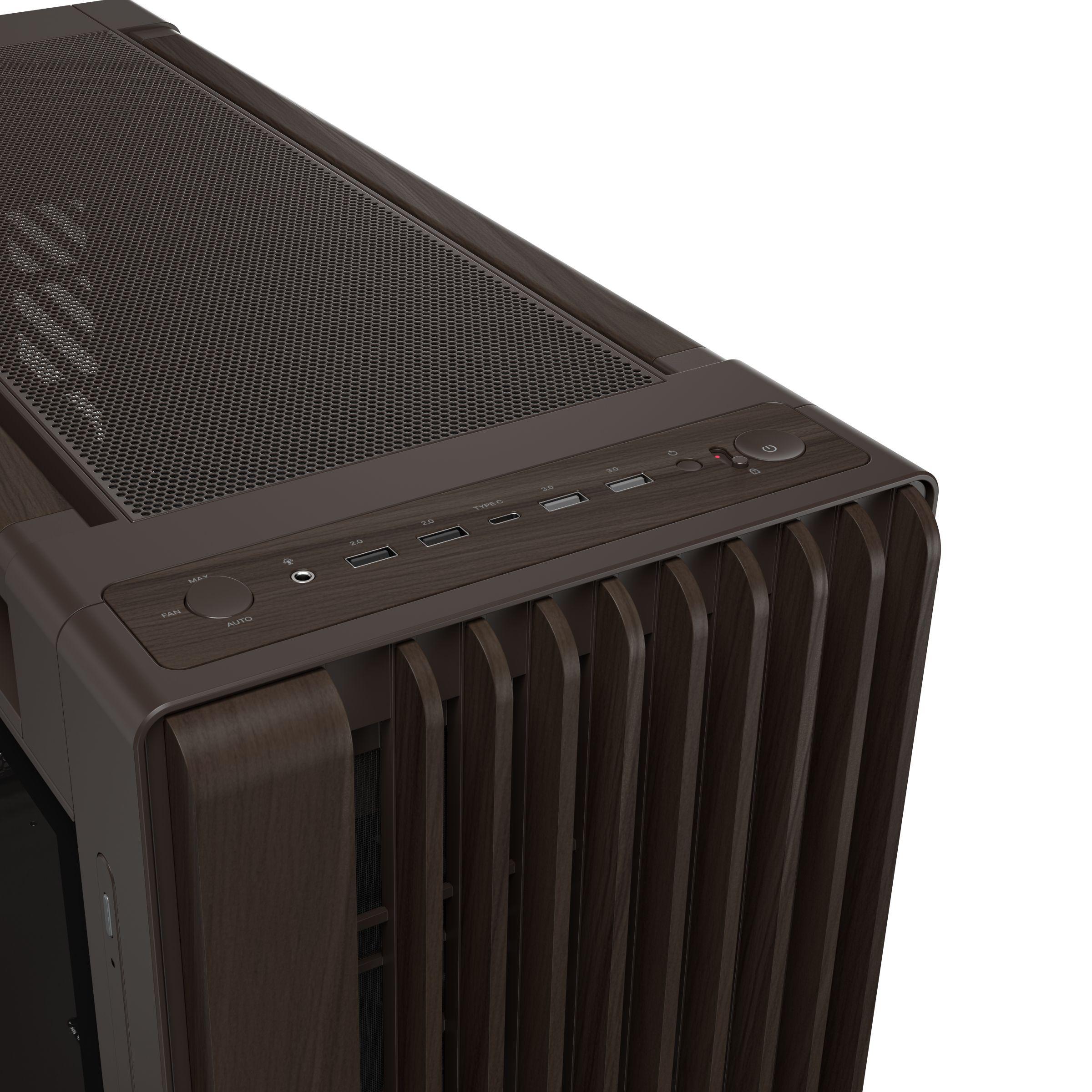 Caixa de Computador ASUS ProArt PA602 Wood Edition (Midi Tower - 18,5 cm - 44 cm - Castanho) — miniatura 6