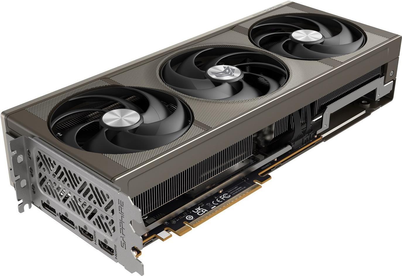 Placa Gráfica SAPPHIRE Radeon RX 9070 XT NITRO+ (Radeon RX 9070 XT - 16 GB - 256 bit - Cinzento)