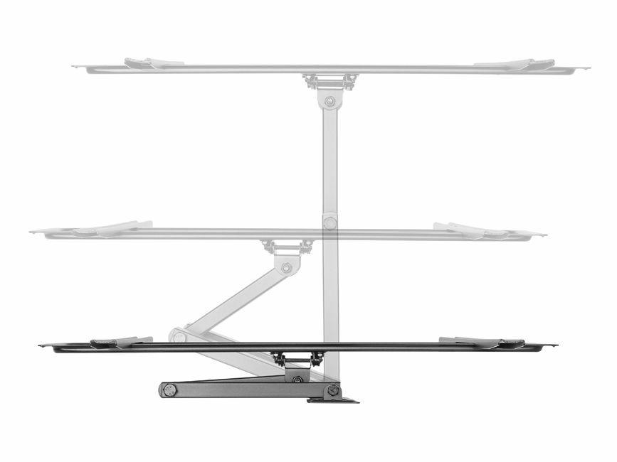 Suporte de Parede Articulado para Televisão EQUIP 650342 (37"-70" - VESA 600 x 400 mm - 35 kg - Preto), miniatura 4