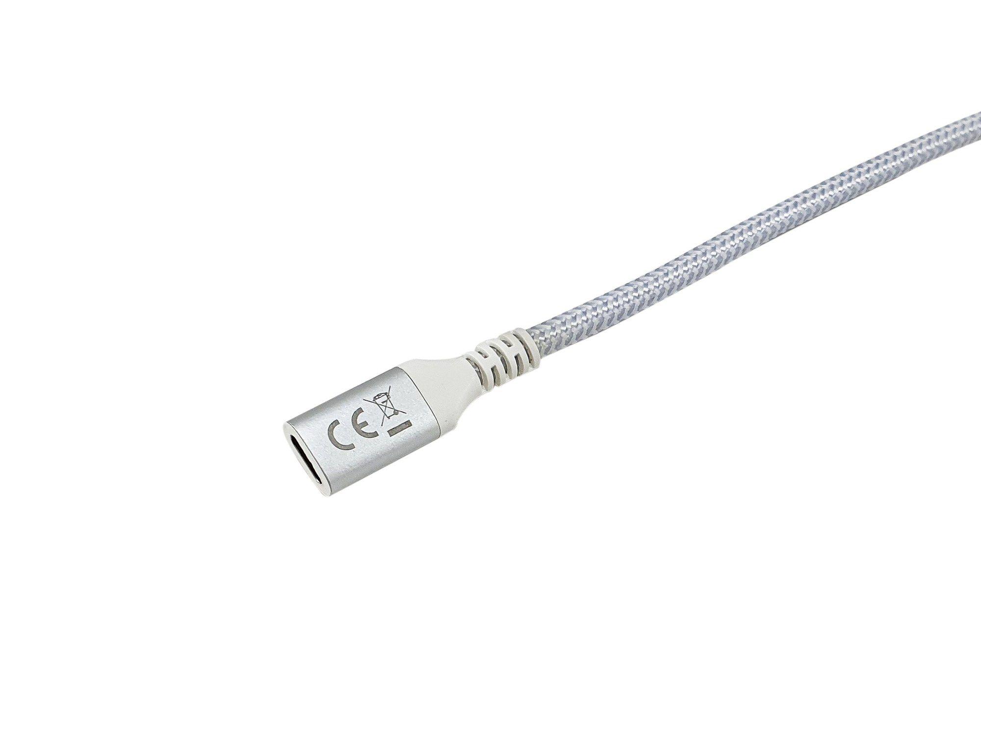 Cabo de Extensão USB-C EQUIP 128376 (1 m - USB C - Branco) — miniatura 3