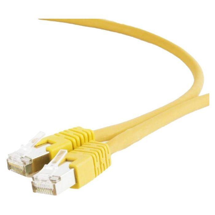 Cabo de Rede GEMBIRD PP6A-LSZHCU-Y-3M (3 m - Cat 6A - RJ-45 - Amarelo), miniatura 2