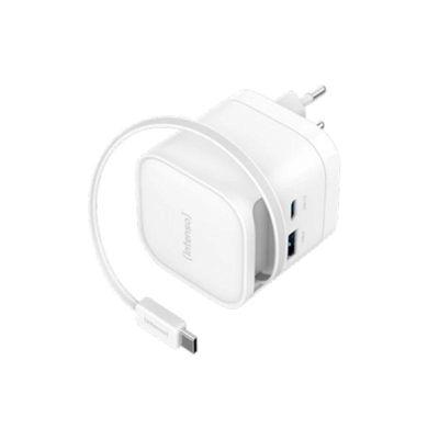 Carregador de Parede INTENSO W65ACIC (65 W - GaN - Branco)