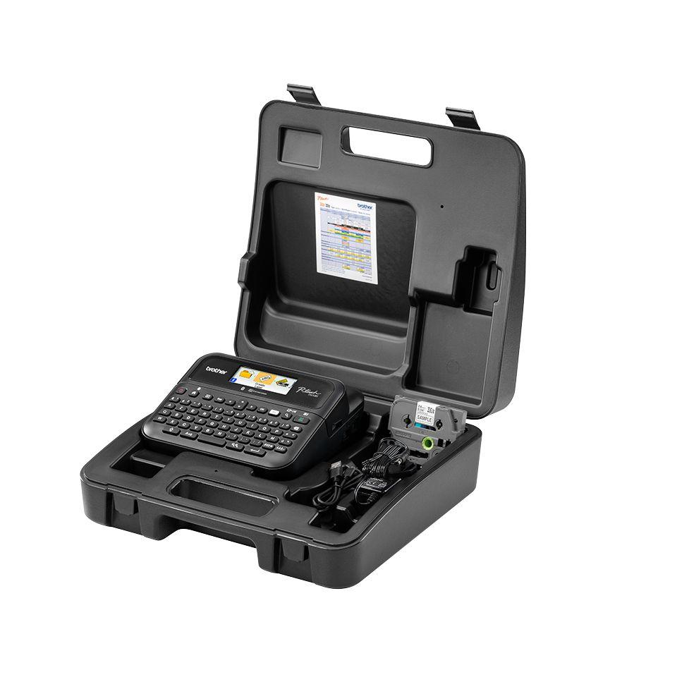 Rotuladora Eletrónica BROTHER PT-D610BTVP (Com fios e sem fios - Preto), miniatura 5