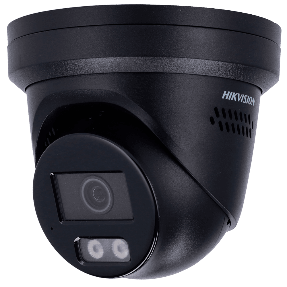 Câmara de Segurança IP Turret HIKVISION DS-2CD2387G2H-LISU/SL(2.8)/eF//BLK (8 MP - 3840 x 2160 pixels - Interior e exterior)