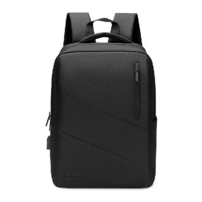 Mochila para Portátil SUBBLIM City Backpack (15,6" - Porta USB - Preto), miniatura 2