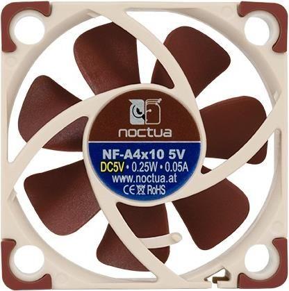 Ventoinha de Caixa NOCTUA NF-A4x10 5V (Bege e Castanho)