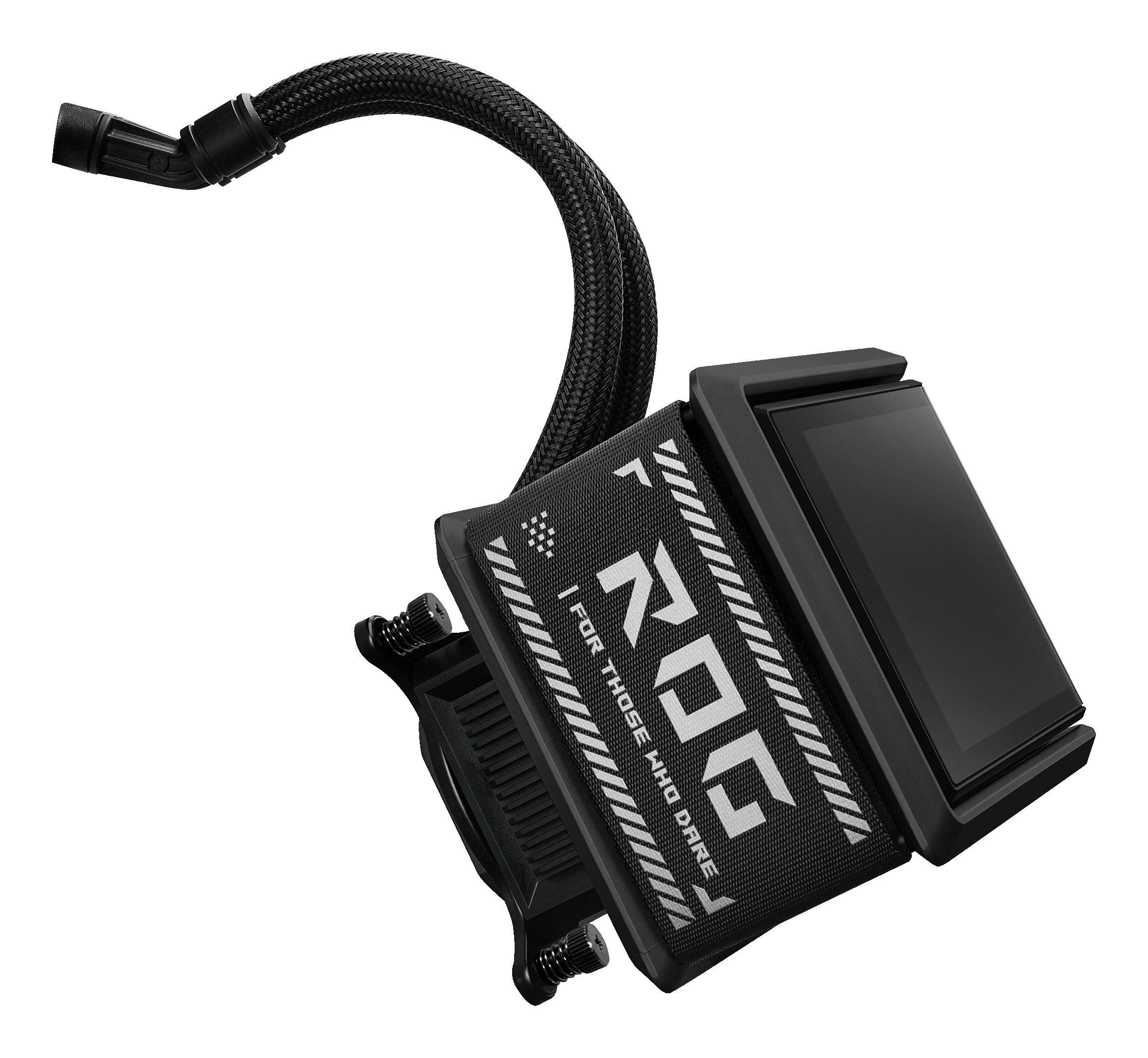 Sistema de Refrigeração Líquida AIO ASUS ROG Ryuo IV SLC 360 ARGB (120 mm - 3 ventoinhas - 2650 RPM - Preto), miniatura 10