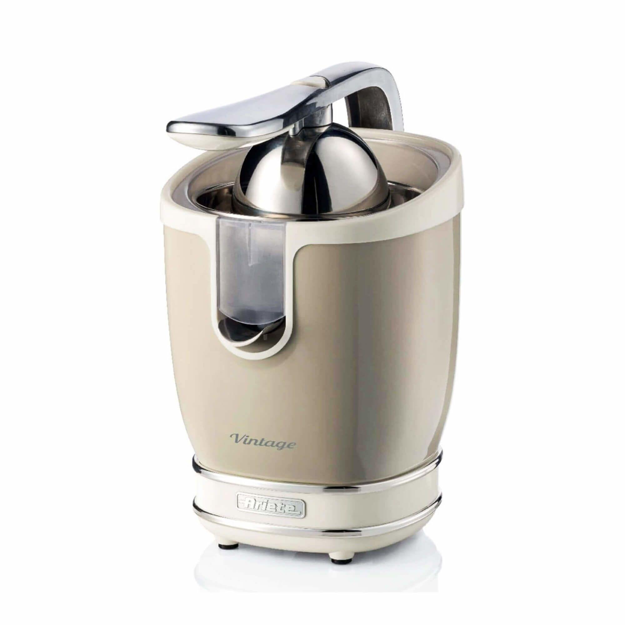 Espremedor de Citrinos ARIETE 413/03 Vintage (Altura 29 cm - Bege)