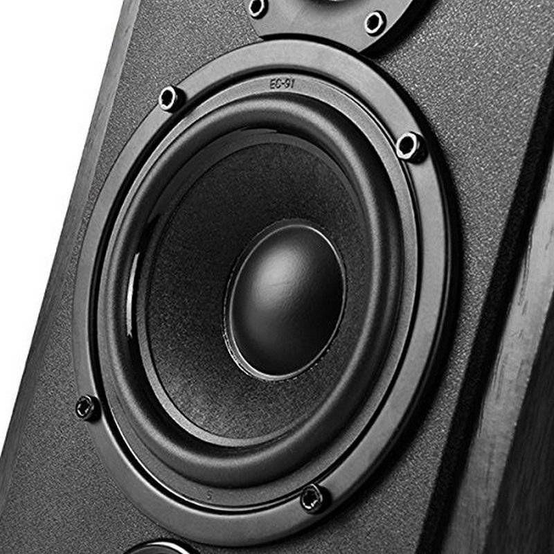 Colunas Hi-Fi EDIFIER R1700BT (Sem fios - 66 W - 2.0 canais - Preto e Madeira), miniatura 3