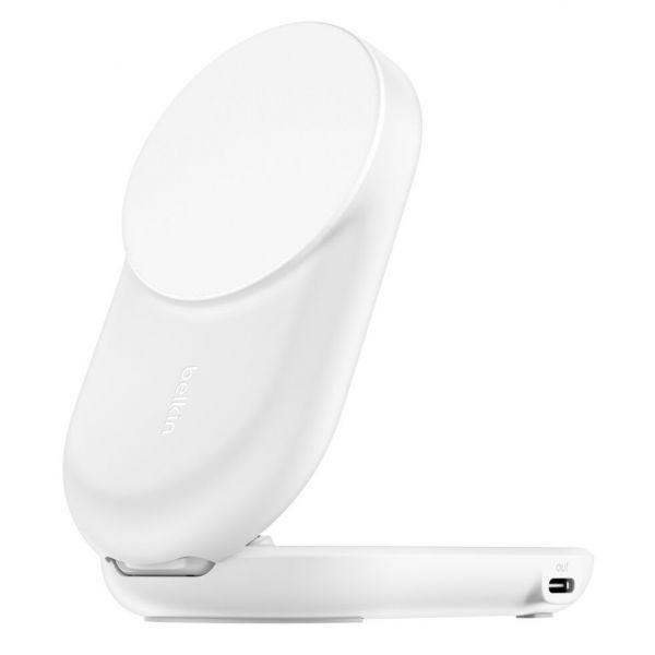 Carregador sem Fios Dobrável 2 em 1 BELKIN UltraCharge WIZ039KQWH (USB Tipo-C - Branco), miniatura 4