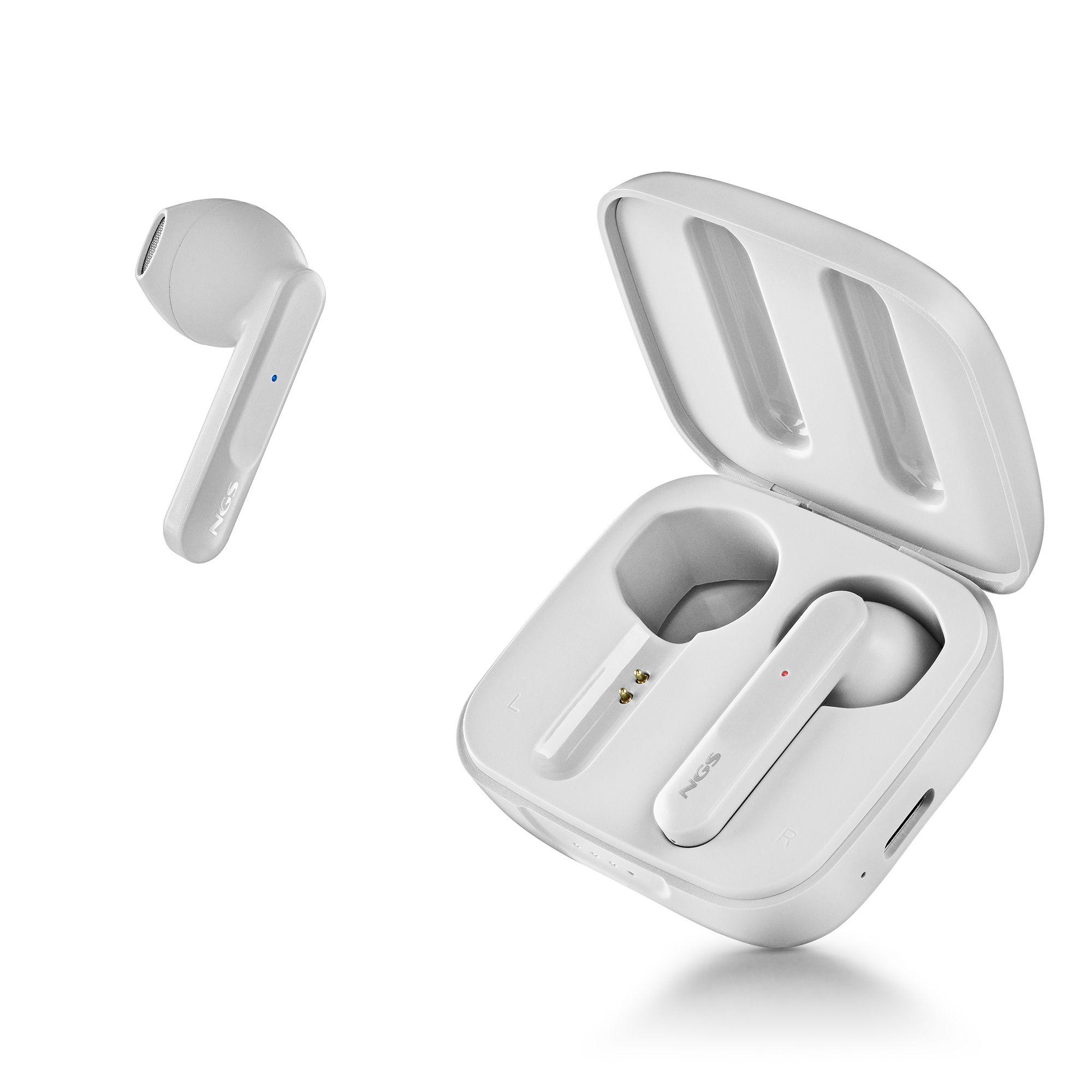 Auscultadores NGS Artica Move (Binaural - Sem fios - Intra-aural - Branco), miniatura 5