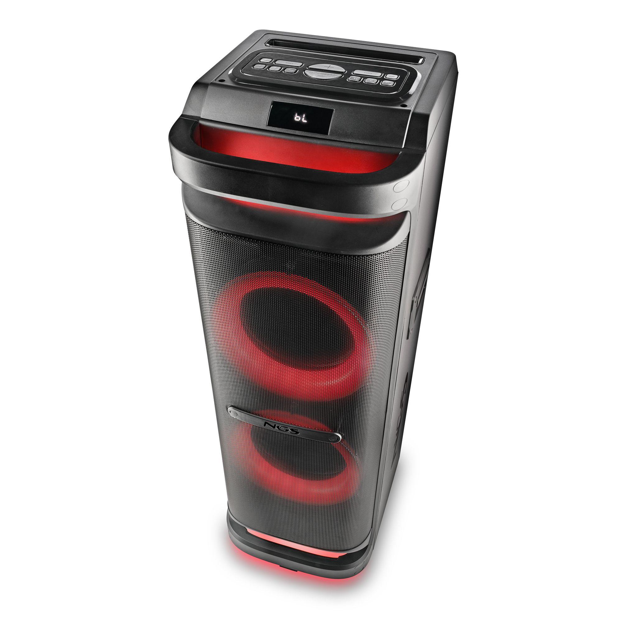 Coluna Portátil NGS WILD SPACE 3 (800 W - Sem fios - Preto), miniatura 4