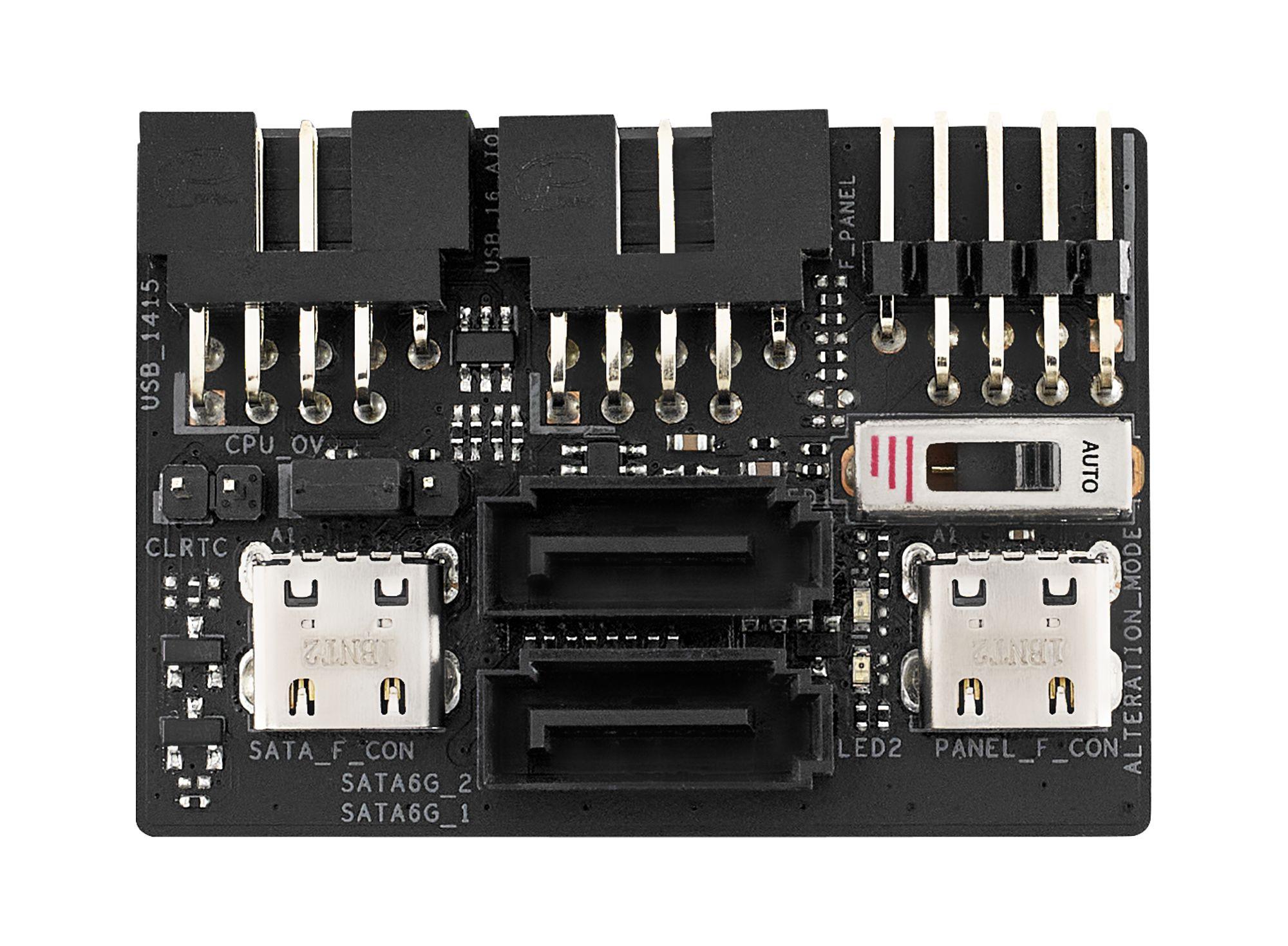 Motherboard ASUS ROG STRIX X670E-I GAMING WIFI (AM5 - mini-ITX - Duplo canal - Preto) — miniatura 10