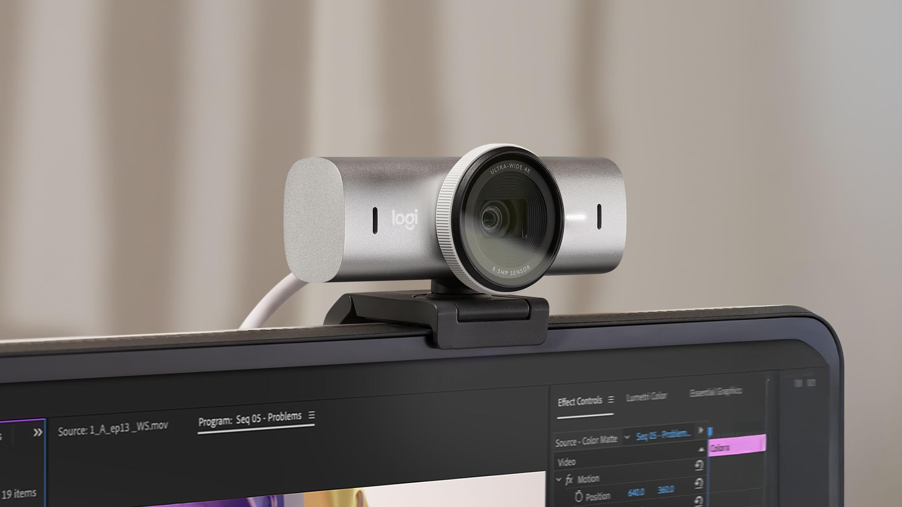 Câmara Web LOGITECH MX Brio (4K Ultra HD - 30 fps - 3840 x 2160 pixels - Cinzento) — miniatura 7