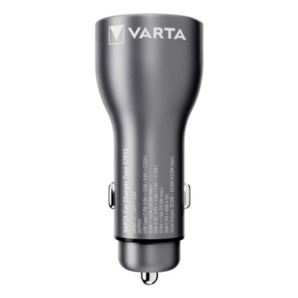 Carregador de Isqueiro VARTA 57933101111 (45 W - Quick Charge - Preto), miniatura 2