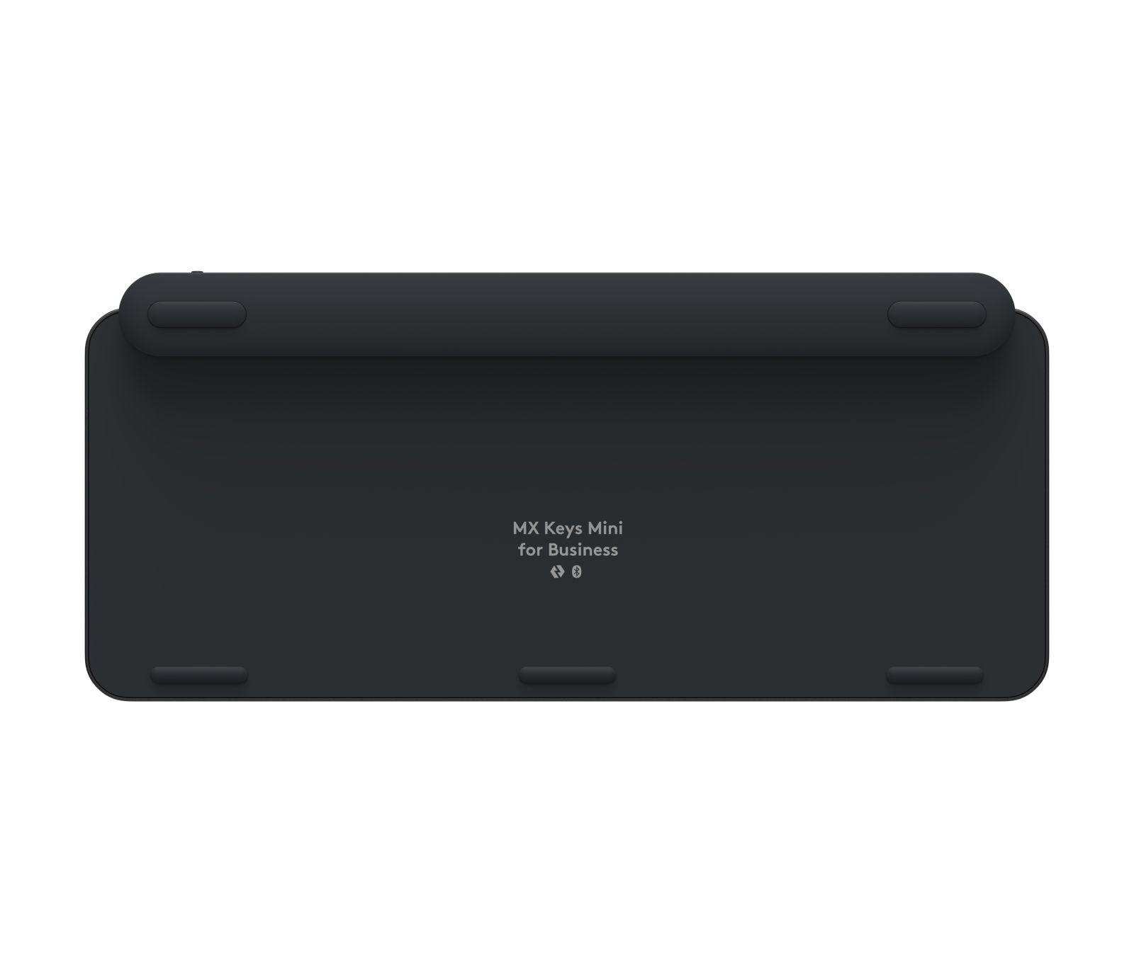 Teclado LOGITECH MX Keys Mini for Business (Estados Unidos - Teclas tesoura - RF Wireless + Bluetooth - Grafite) — miniatura 3