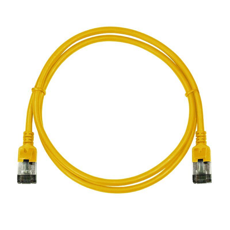 Cabo de Rede RJ45 LOGILINK CQ9037S (1 m - Cat6A - RJ-45 - Amarelo), miniatura 5