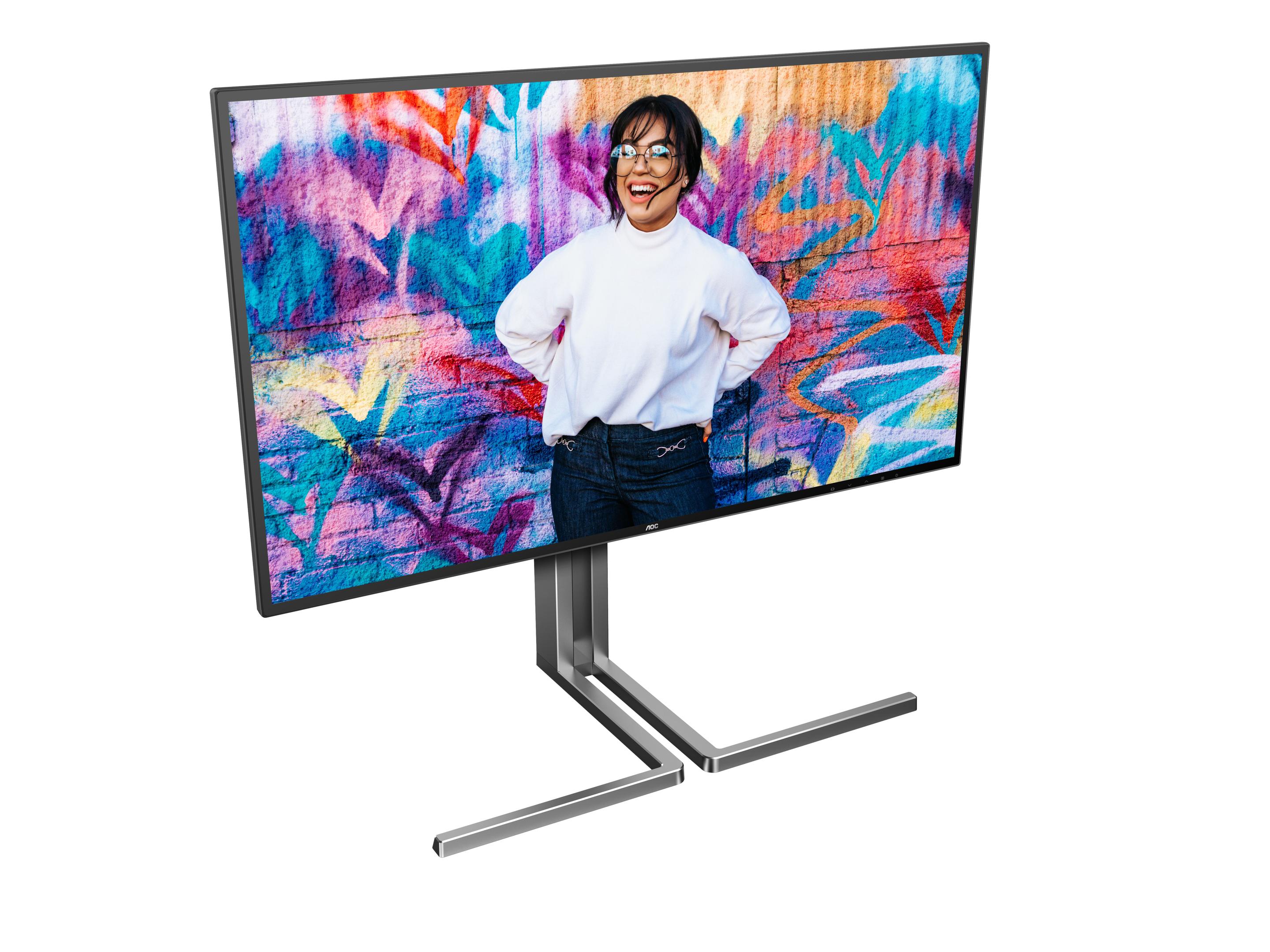 Monitor AOC U27U3CV (27" - Nano IPS - 60 Hz - Preto) — miniatura 4
