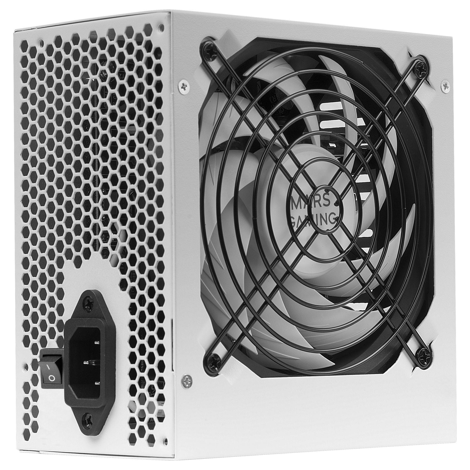 Fonte de Alimentação MARS GAMING MPIII550P (ATX - 550 W - Não modular - Branco), miniatura 4