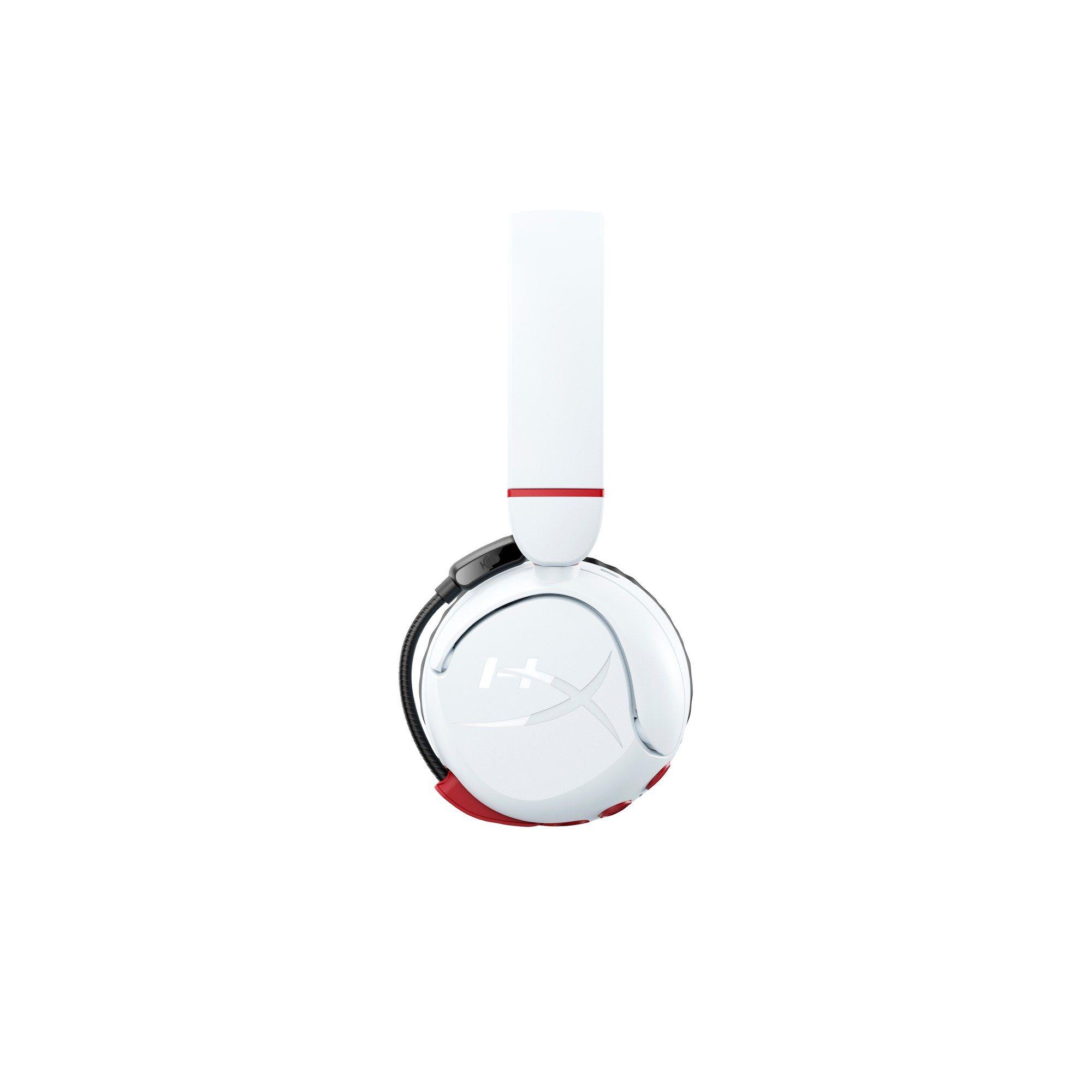 Headset Gaming HYPERX 7G8F2AA / Cloud Mini Wireless S (Binaural - Sem fios - Supra-aural - Branco) — miniatura 6