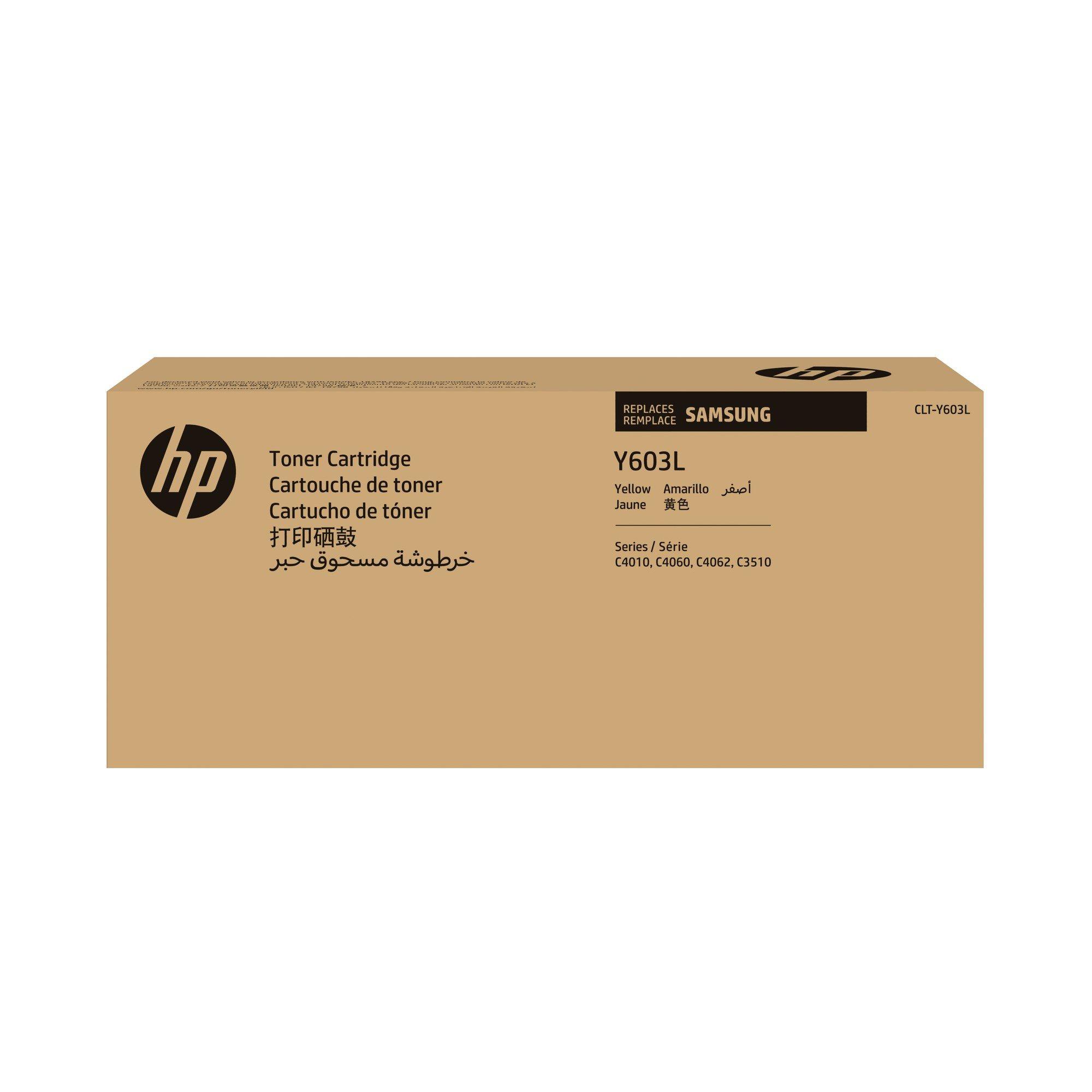 Toner HP CLT-Y603L (10 000 páginas - Amarelo)