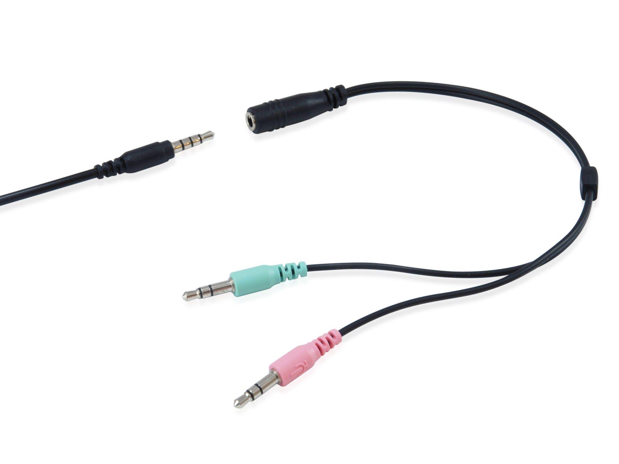 Headset com Microfone EQUIP 245302 (Binaural - Com fios - Circum-aural - Preto), miniatura 4