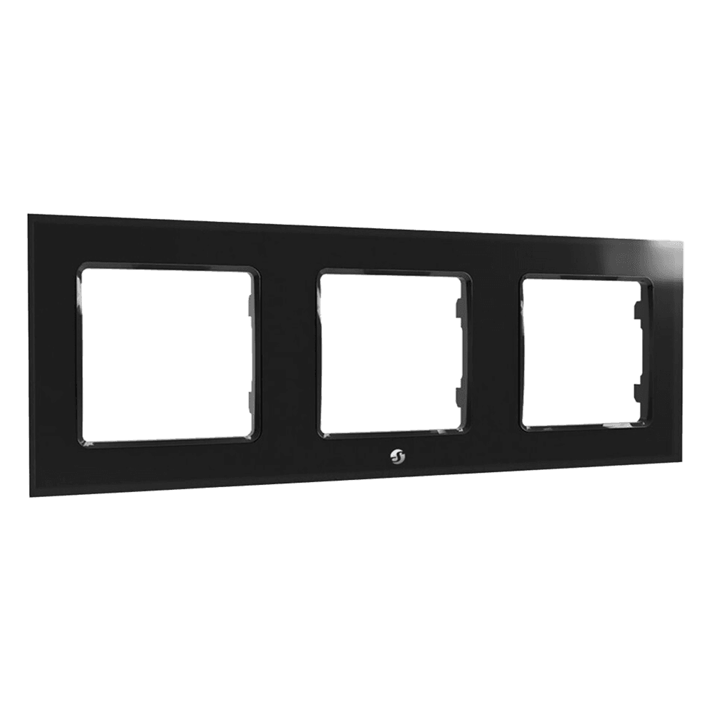 Espelho Triplo SHELLY Wall Frame 3 (Preto) — miniatura 2