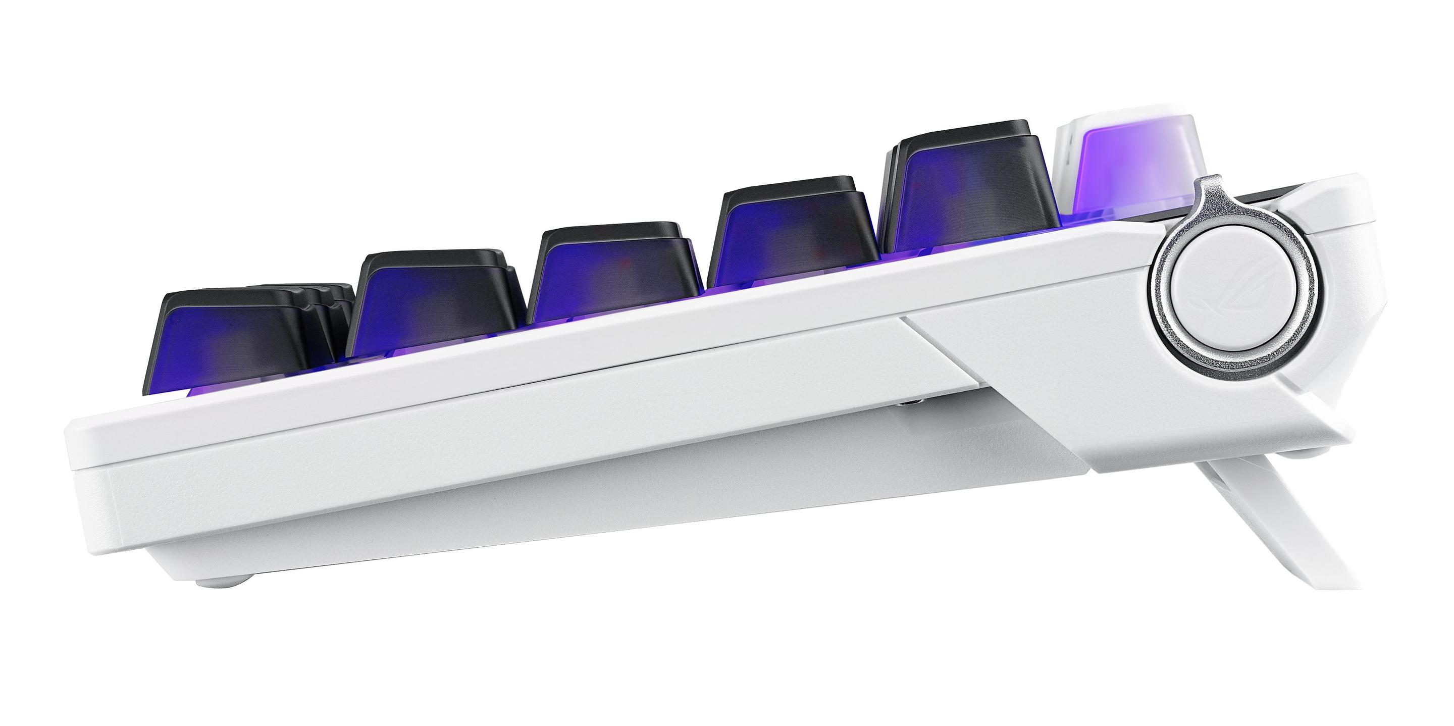Teclado ASUS ROG Azoth X (Suíço - Interruptor de chave mecânico - 75% - Preto, Branco) — miniatura 5